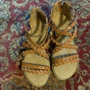 Studded strapped sandals